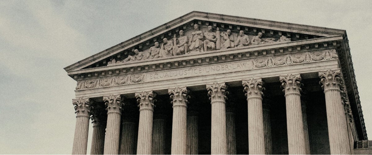 Supreme Court building.